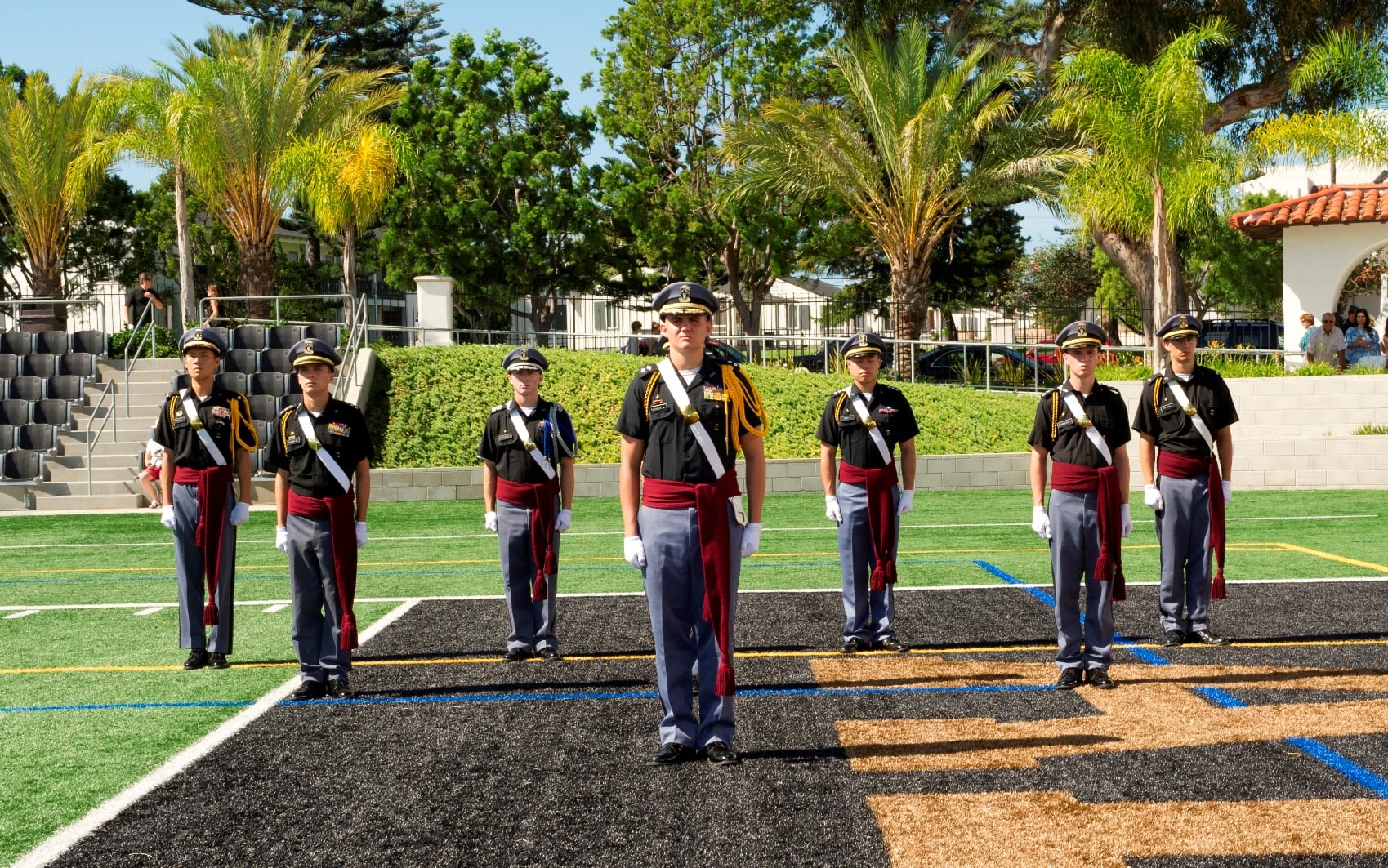 Student leaders at military schools
